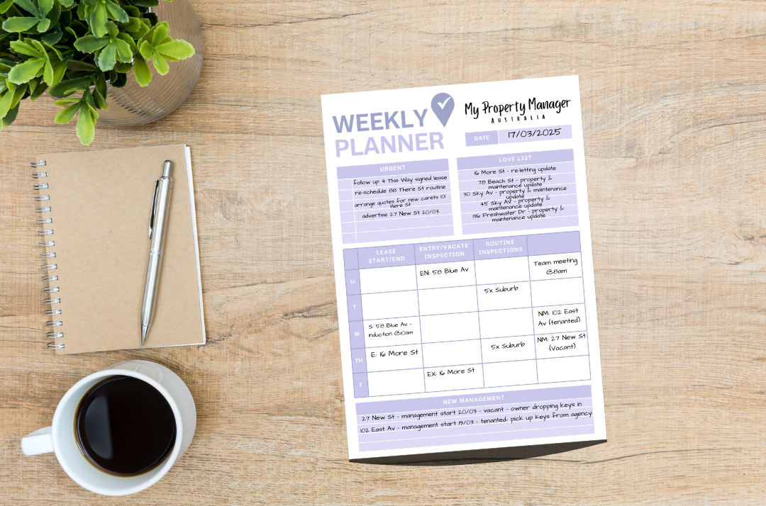 Weekly Planner Notepad