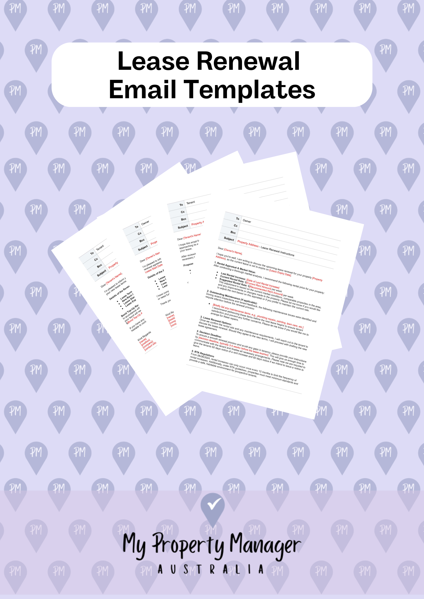 Lease Renewal Bundle - Email Template