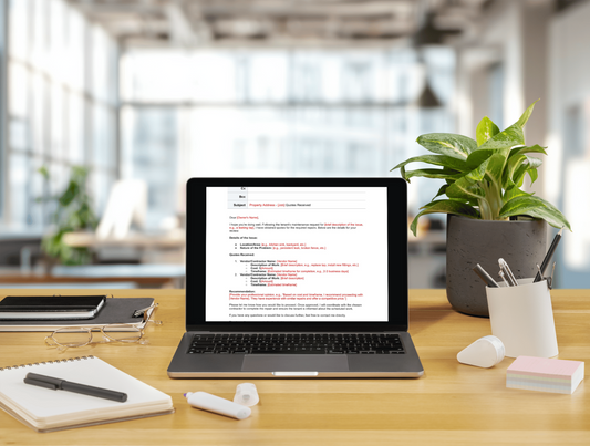 Maintenance Bundle - Email Template