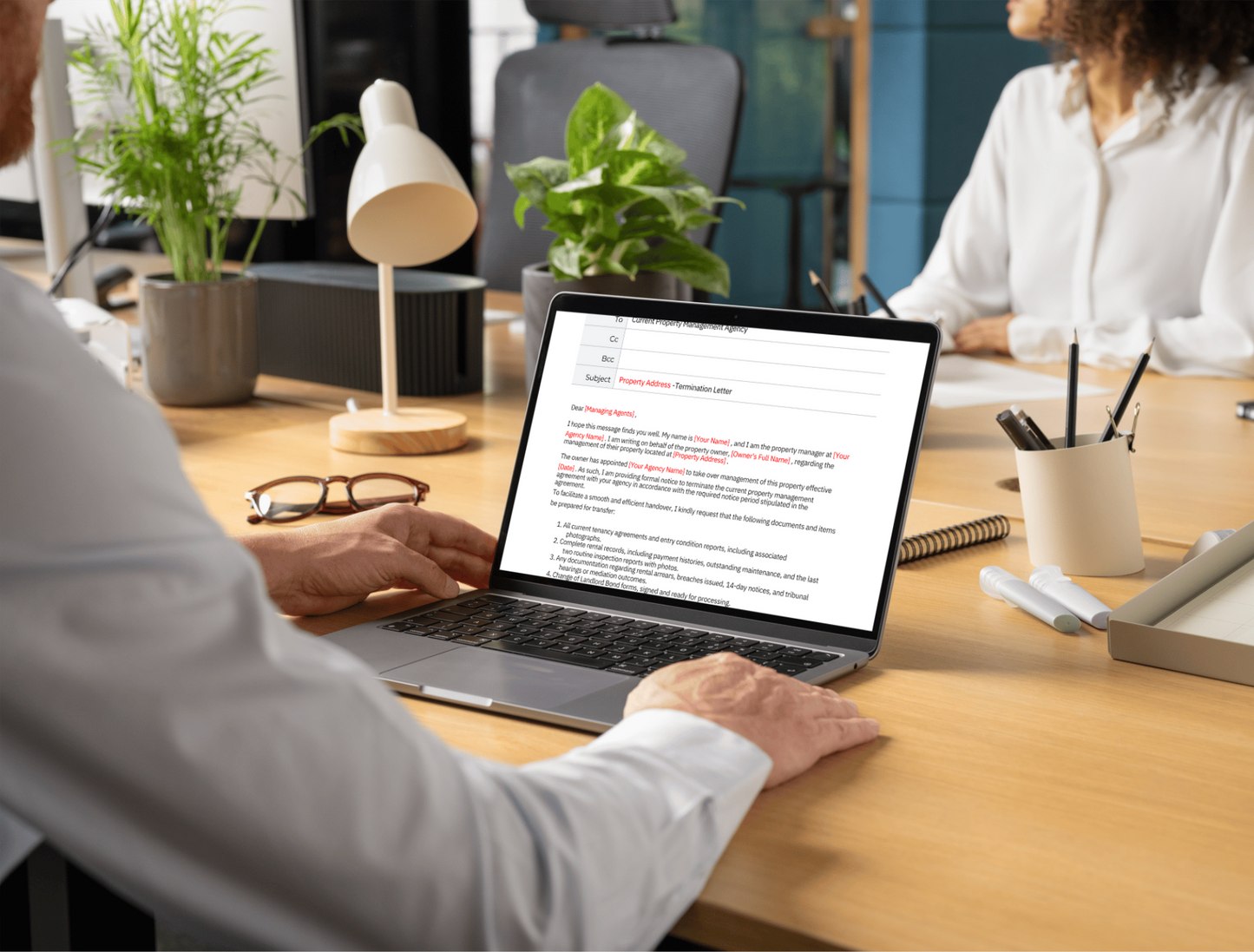 New Management Bundle - Email Template + Checklist