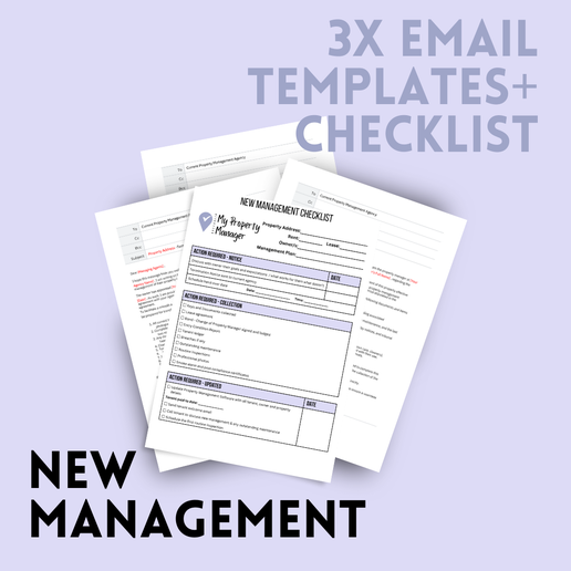 New Management Bundle - Email Template + Checklist