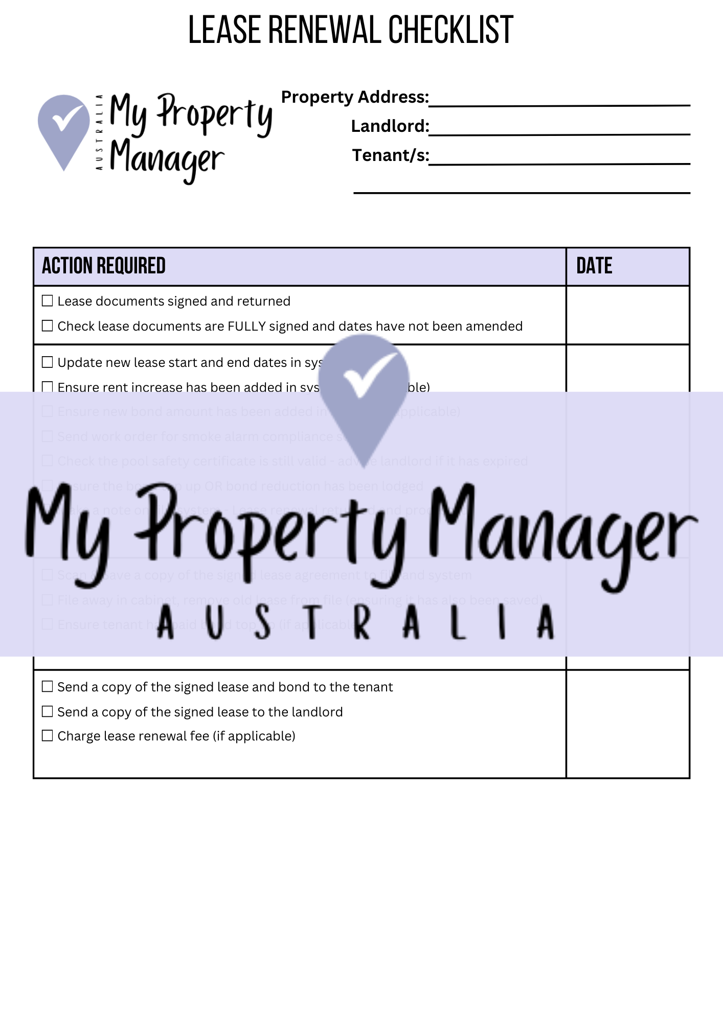 Procedure Checklist BUNDLE - Printable