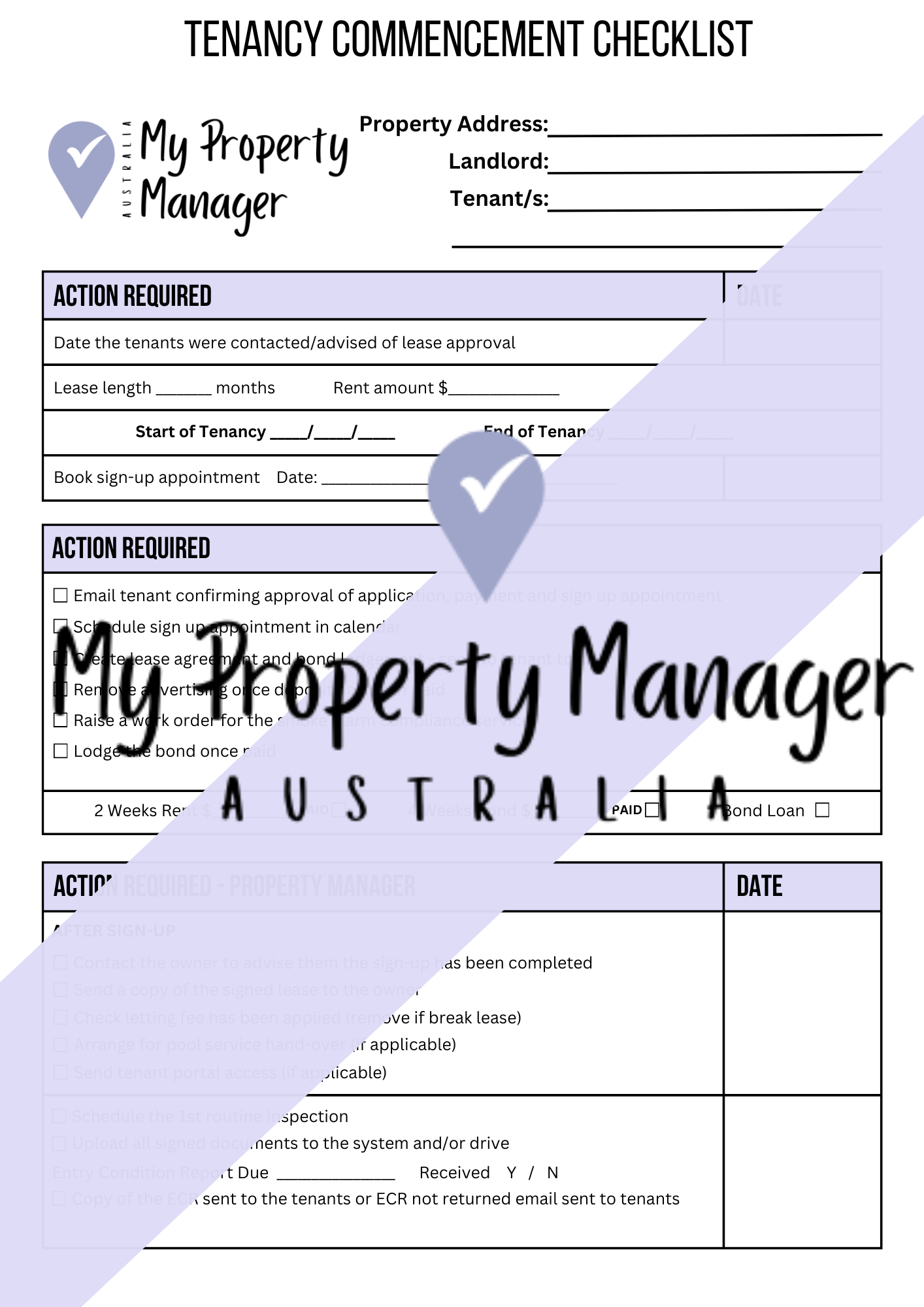 Procedure Checklist BUNDLE - Printable