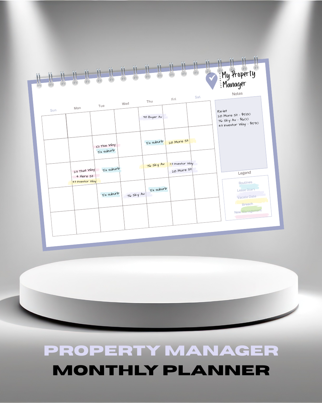 PM Master Calendar - Preorder