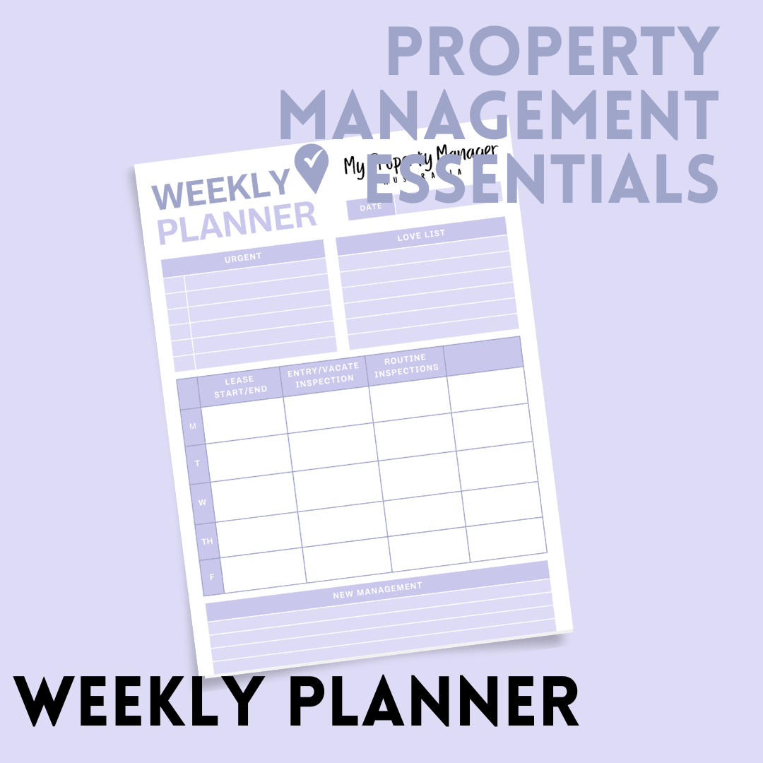 Weekly Planner Notepad